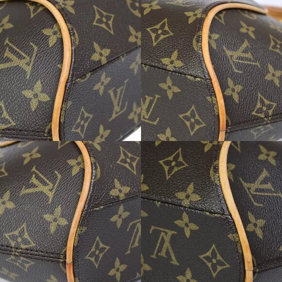 LOUIS VUITTON LV Logo Ellipse PM Hand Bag Monogram Leather Brown M51127 79EB560 - Picture 8 of 16